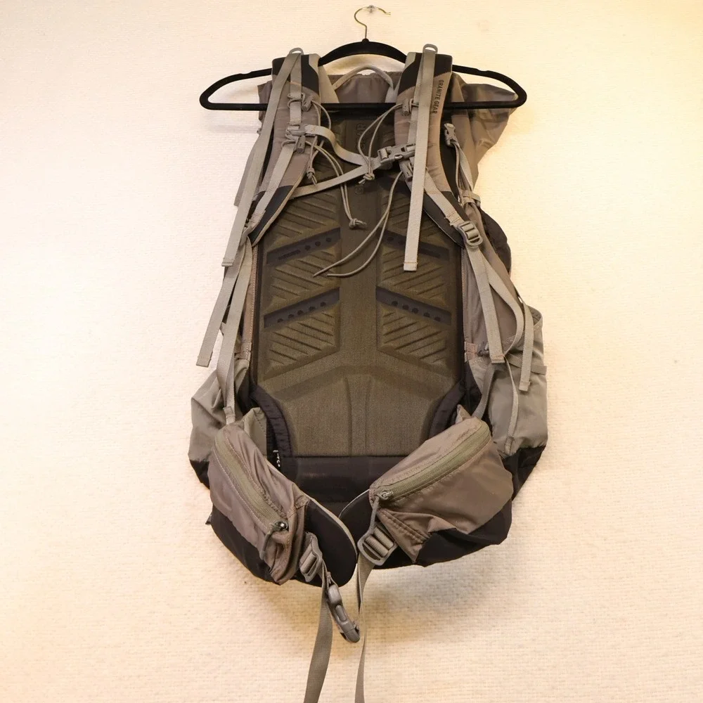 Massdrop x Granite Gear Crown X60 Ultralight Backpacking Pack Gray RE-FIT 60L